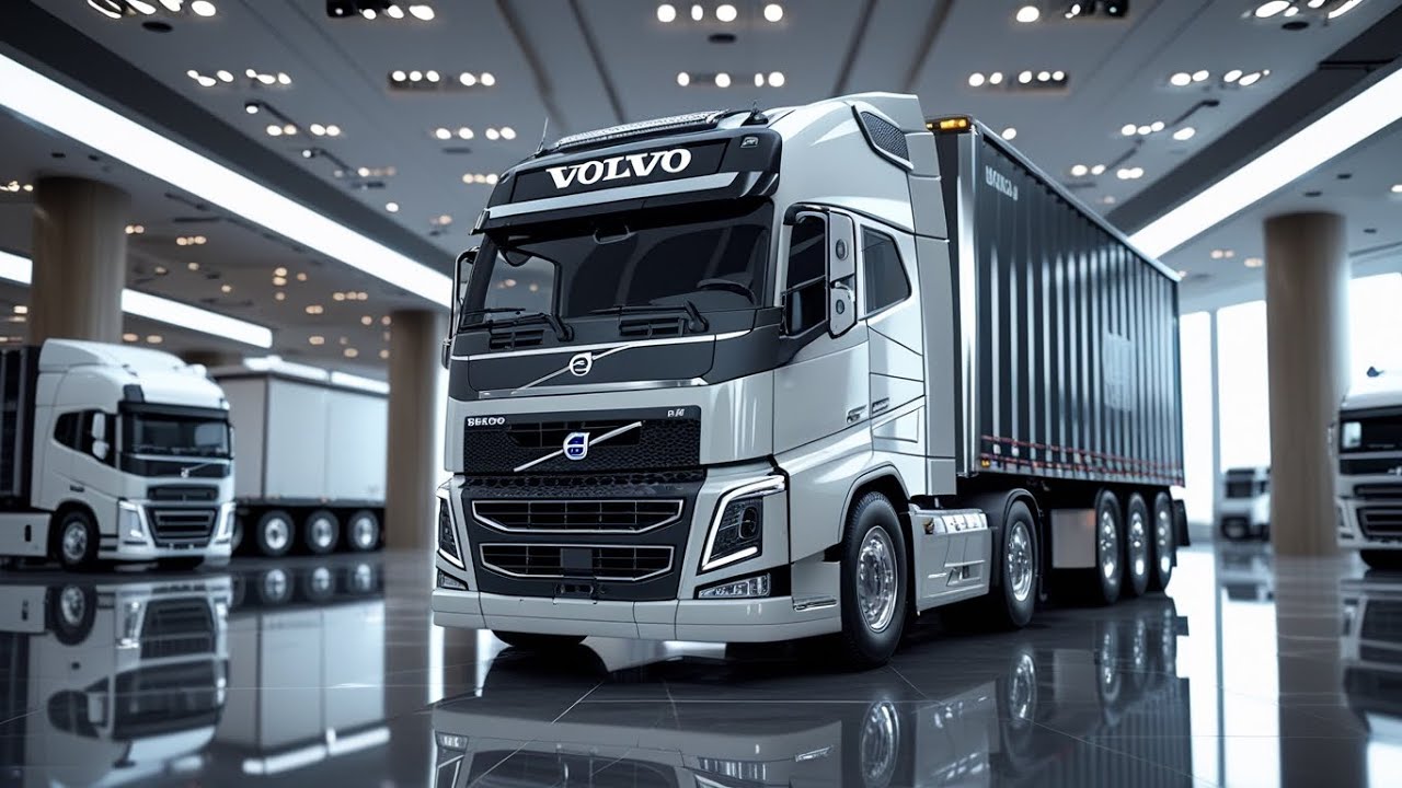 🔥 Новый Volvo FH 2026 — Белый 22-колёсный гигант | Роскошь, мощь и технологии 🚛✨