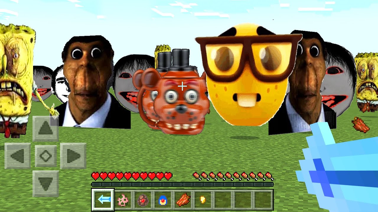 Nico's Nextbots Mod in Minecraft PE