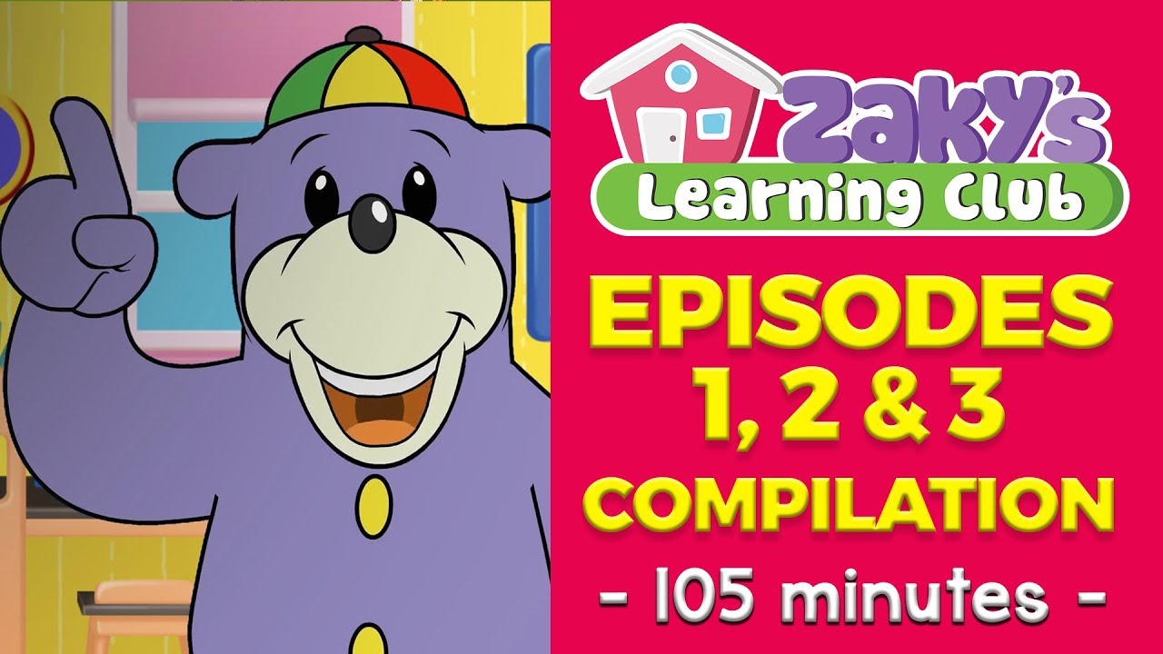 3 Episodes of Zaky's Learning Club (Compilation) - EP 1-3