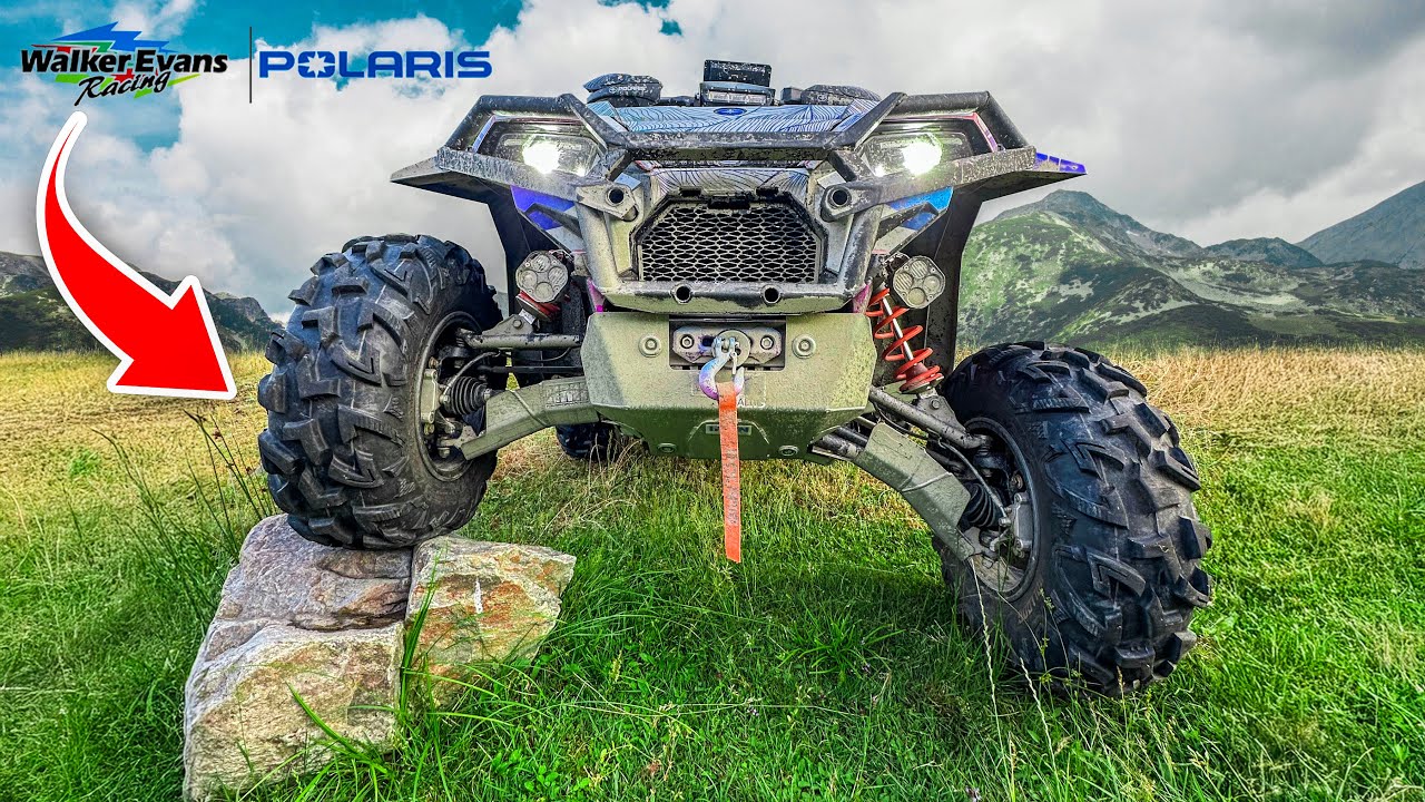 Cum Se Descurca Pe Muntii IEZER Polaris cu Suspensie de $7000 😱 Off-road cu 20 ATVs