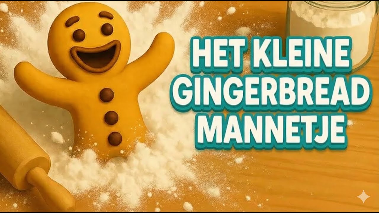 Het Peperkoeken Mannetje 🍪 | Leuk Kinderverhaal | Verhaaltje voor het Slapengaan