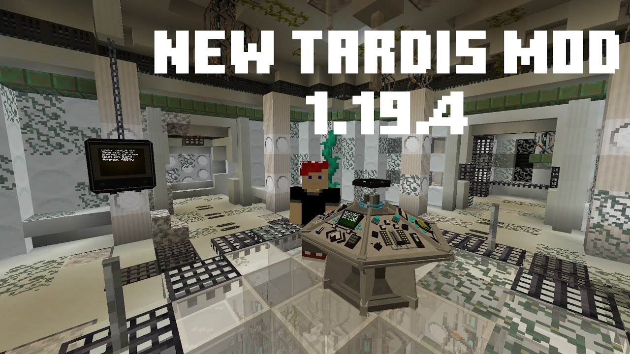 New Tardis Mod 1.19.4 | Mini Reveiw