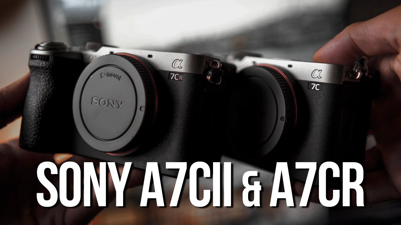 Sony A7CII e A7CR: As Super Gêmeas!!