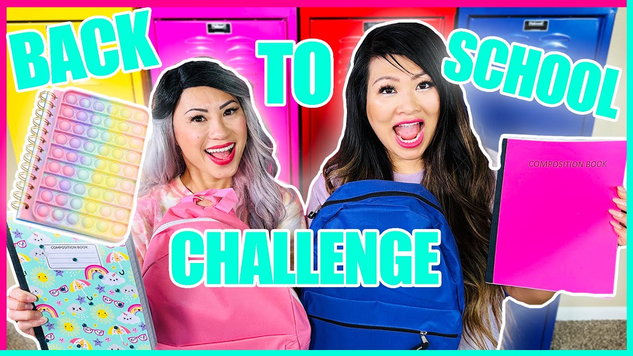 BACK TO SCHOOL SUPPLIES LOCKER CHALLENGE!