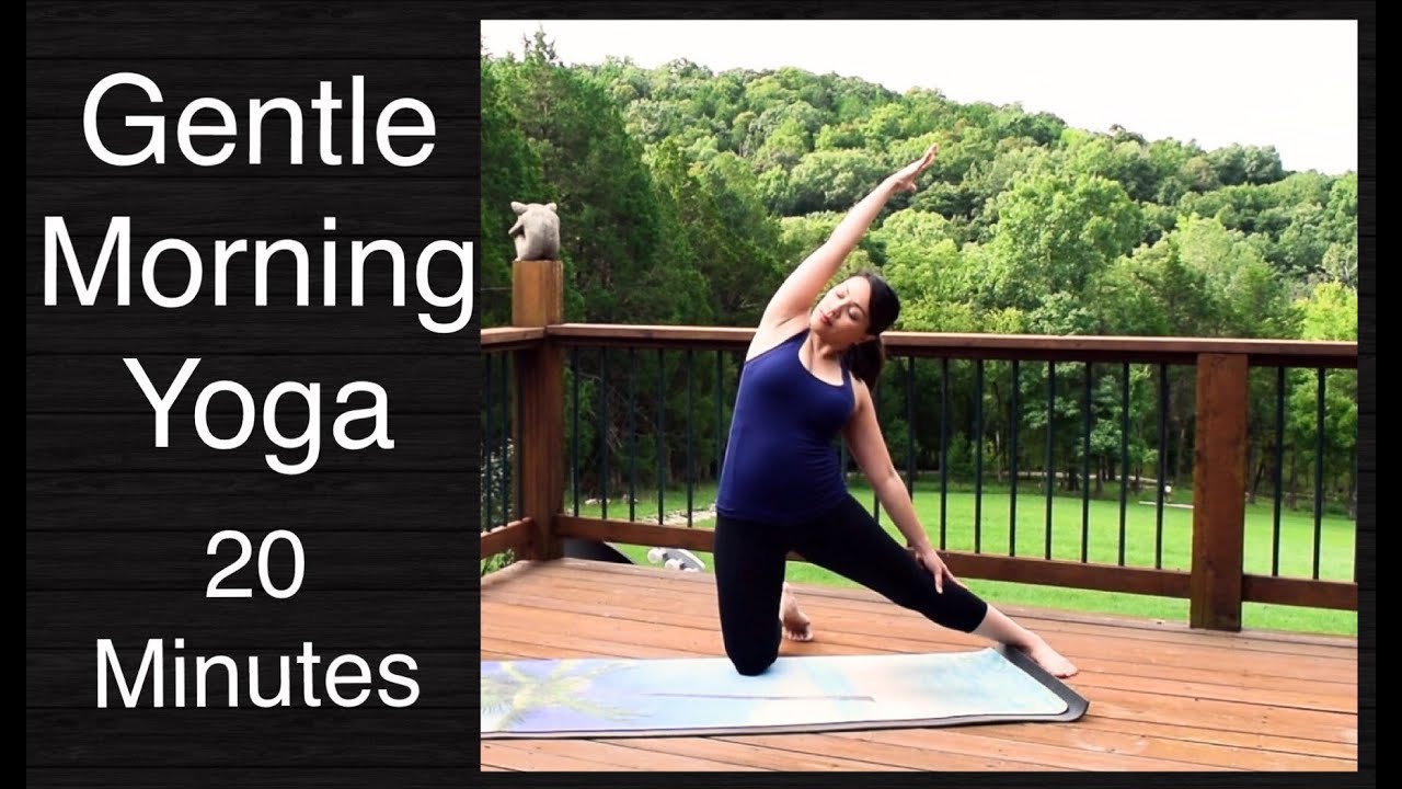 20 Minute Gentle Morning Yoga Flow & Stretch to Wake Up Body & Mind