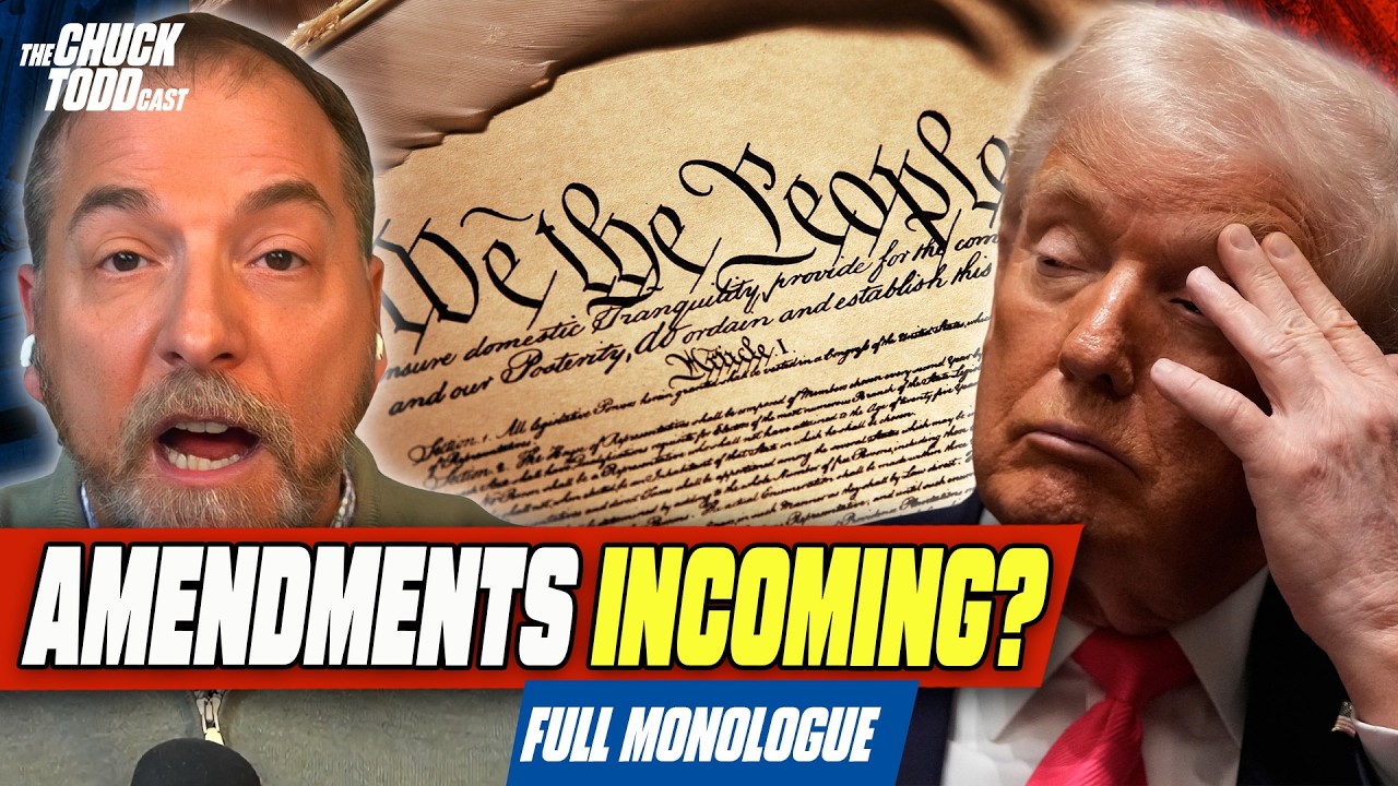 Trump&rsquo;s CORRUPTION May Bring About NEEDED Constitutional Amendments | Chuck Todd Politics