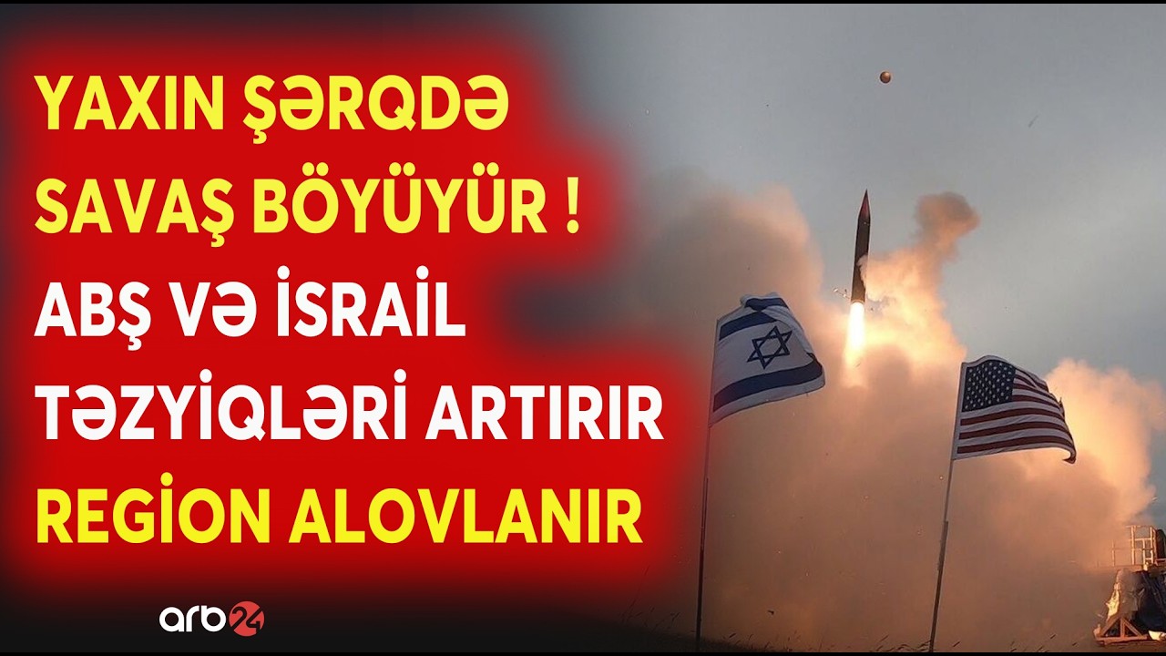 Yaxın Şərqdə SAVAŞ BÖYÜYÜR! - ABŞ və İsrail bu şəhərləri HƏDƏFƏ ALDI - SƏRHƏD POSTLARI VURULDU