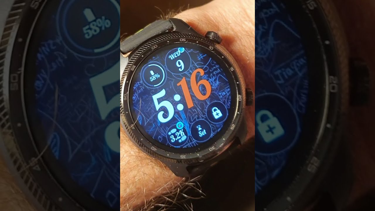 Lock, auto-lock behavior explained for Bubble Cloud Wear OS Watch Face / Tile Launcher