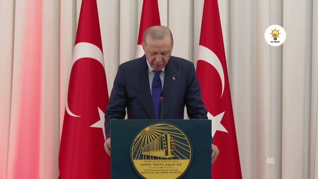 Etiyopya Başbakanı Abiy Ahmed ile ortak basın toplantısı
