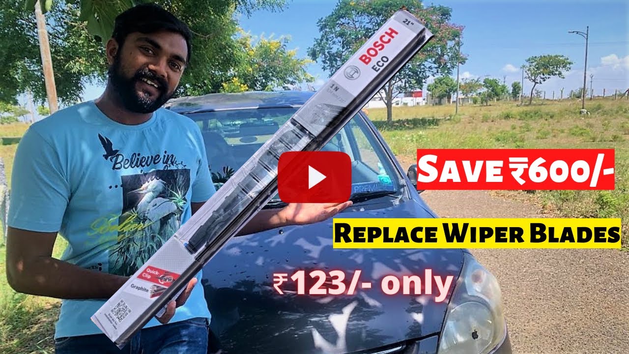How to replace Car Wiper Blade |  Car Wiperஐ எப்படி மாத்துவது? | Demo & Review | DIY | Time Tv