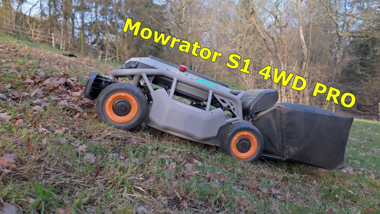 Mowrator S1 4WD als Laubsammler