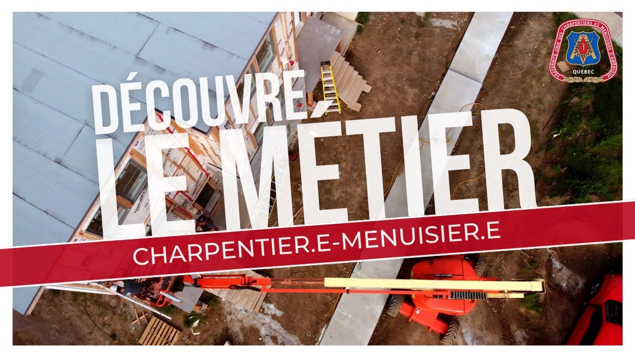 SUR LE TERRAIN - Découvre la charpenterie-menuiserie