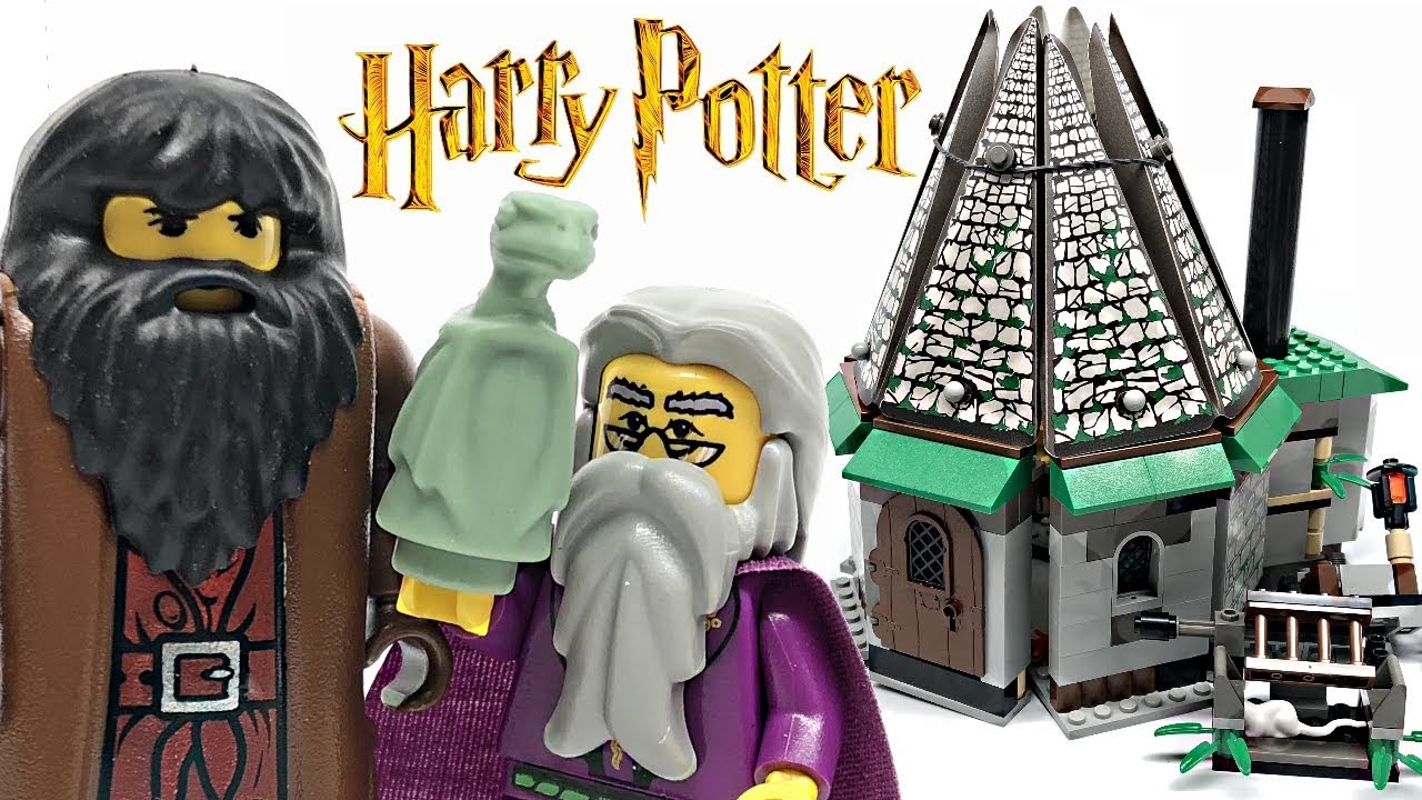LEGO Harry Potter Hagrid's Hut review! 2001 set 4707!