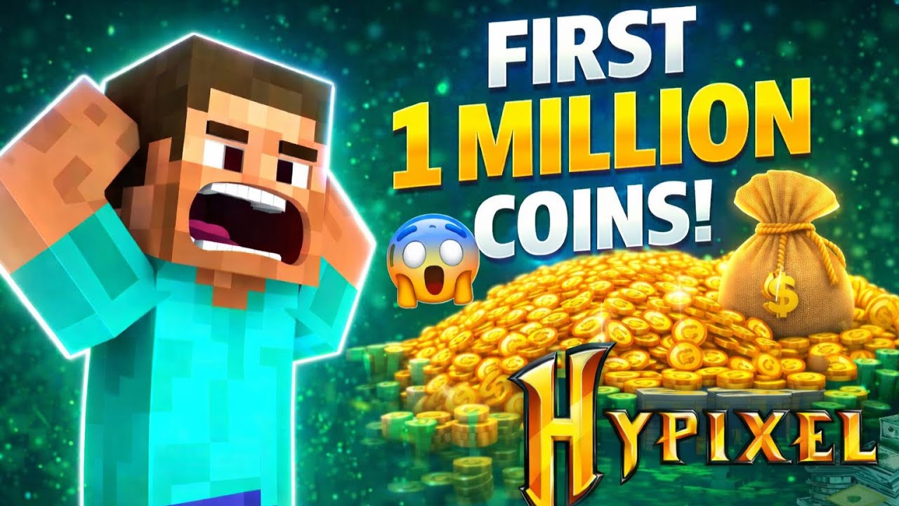 Bazaar Flipping se First 1 Million Coins 💰 | EASY Method | Hypixel SkyBlock