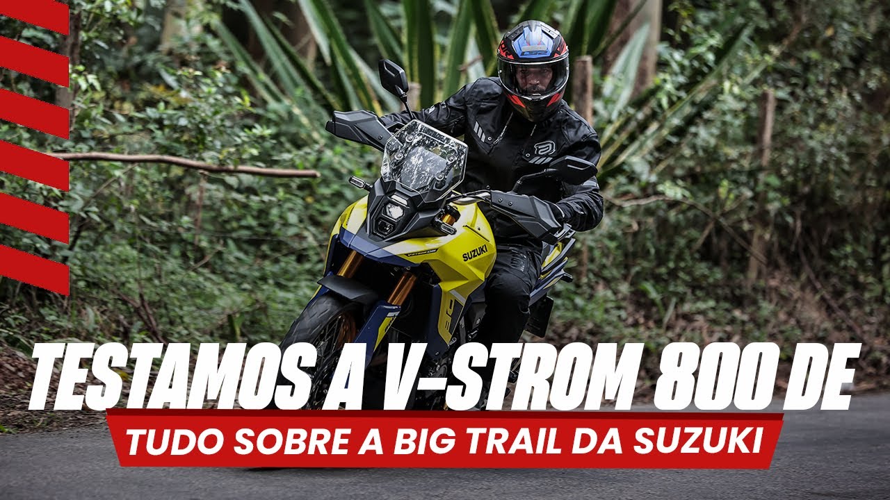 TESTAMOS A V-Strom 800 DE | Tudo sobre a big trail da Suzuki