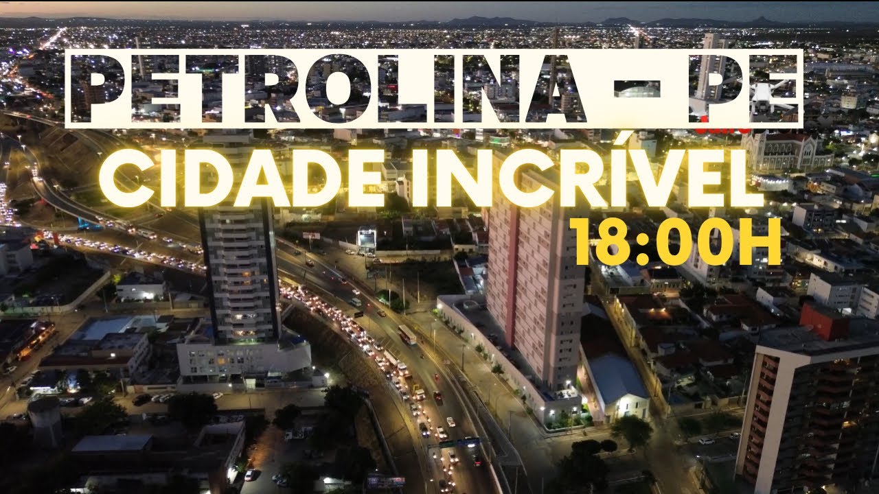 Incrível PETROLINA - PE as 18:00h voando de DJI MINI 3