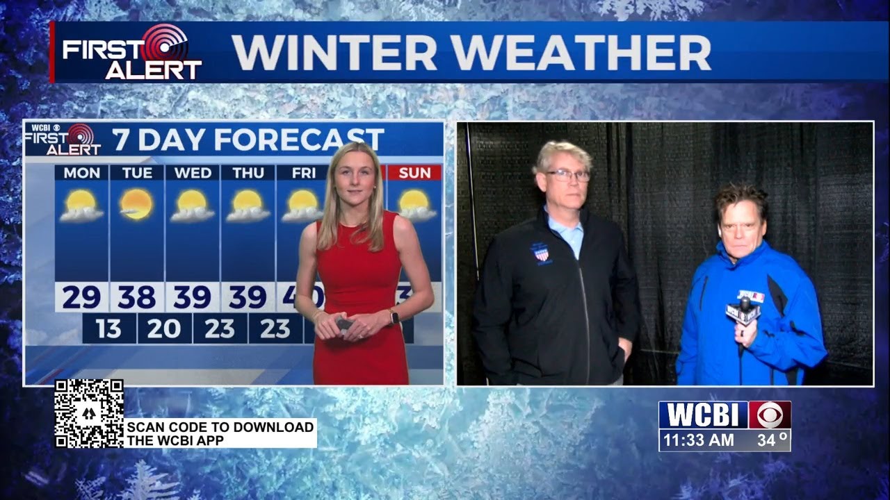 Winter Weather Report from Allie Martin (LIVE SHOT) - 01/25/26