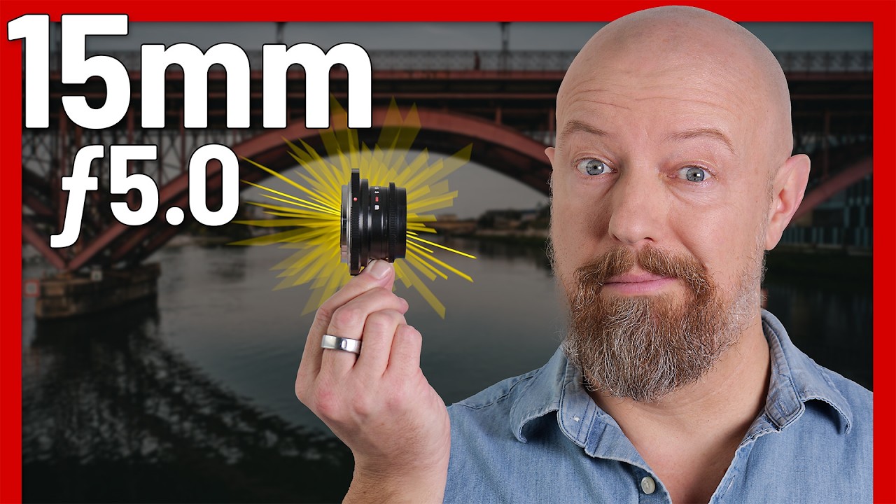 it's WIDE, it's TINY, and it's FULL FRAME. The new LAOWA 15mm f/5 Cookie Lens!