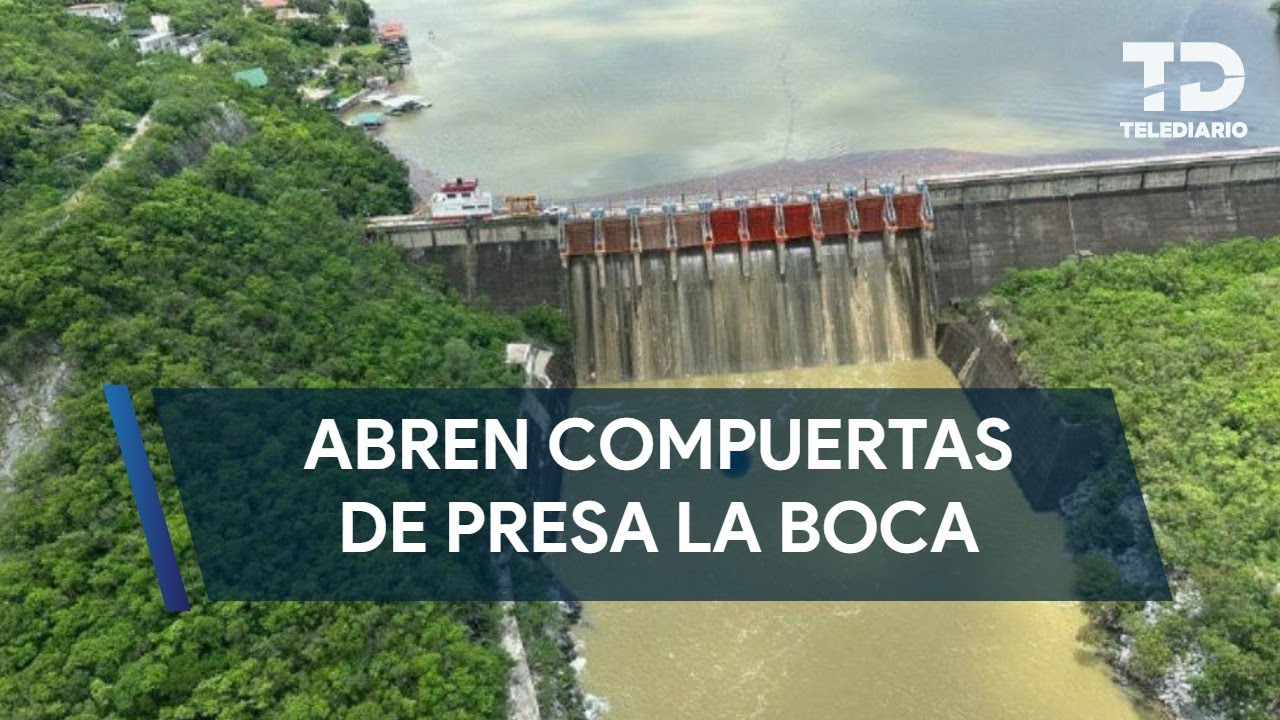 Presa La Boca abrirá compuertas tras superar su capacidad por lluvias