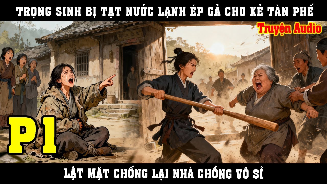 TRỌNG SINH BỊ TẠT NƯỚC LẠNH ÉP GẢ CHO KẺ TÀN PHẾ, LẬT MẶT CHỐNG LẠI NHÀ CHỒNG VÔ SỈ | P1