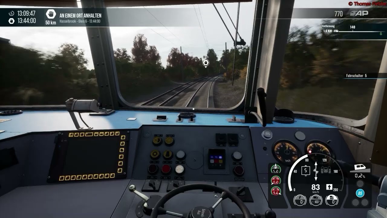 TSW6 Gameplay Fahrt in RE von Lübeck nach Hamburg