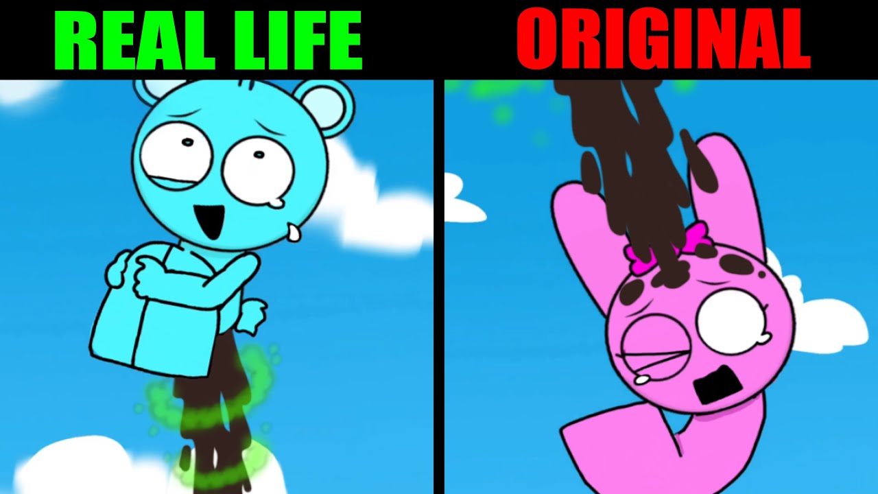 Best TikToks of Incredibox Sprunki | Sprunki if they Screaming and pooping💨💩 | REAL LIFE vs ORIGINAL