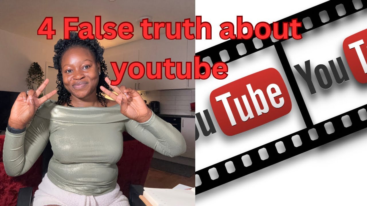 FALSE TRUTH ABOUT YOUTUBE I LEARNT IN THREE YEARS