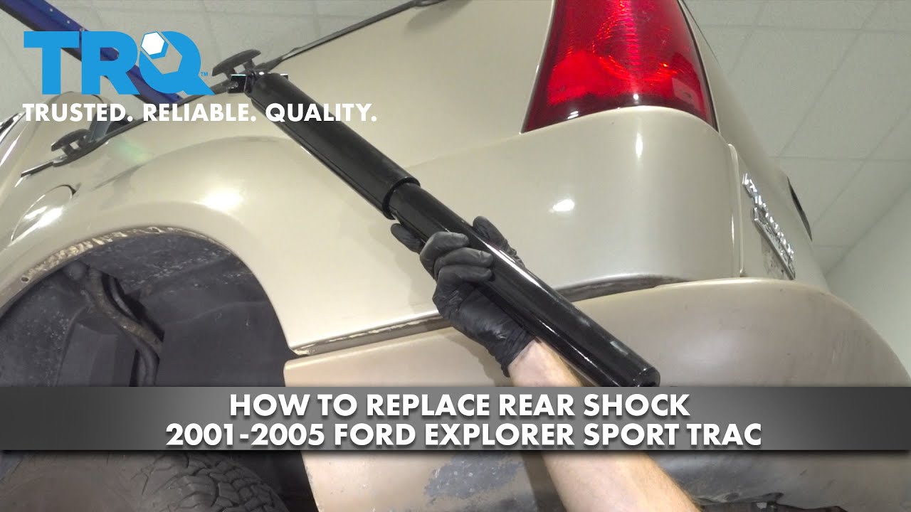 How to Replace Rear Shock 2001-2005 Ford Explorer Sport Trac