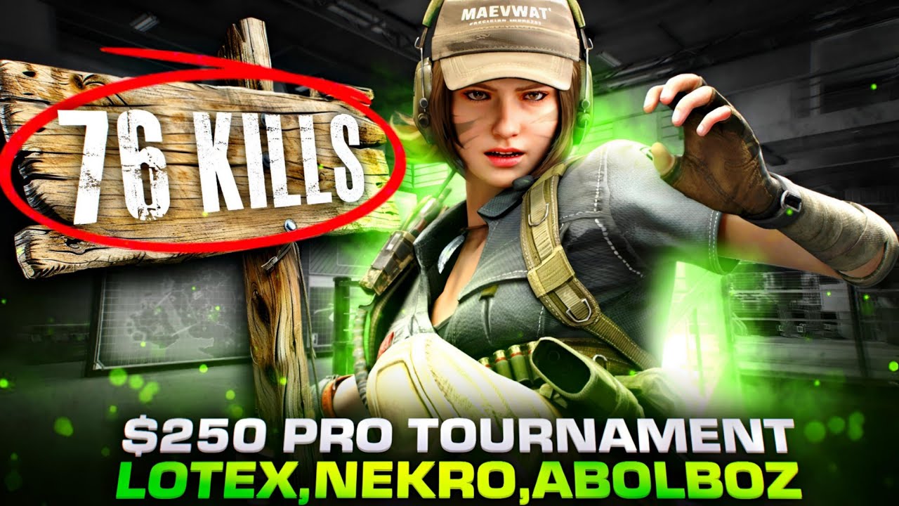 БЕЗУМНЫЕ 76 УБИЙСТВ в ПРОФЕССИОНАЛЬНОМ ТУРНИРЕ за 250$ с Lotex, AbolBoz, Nekro