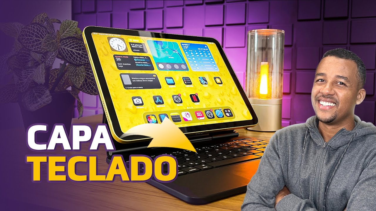 CAPA TECLADO PARA IPAD 10 DO MERCADO LIVRE