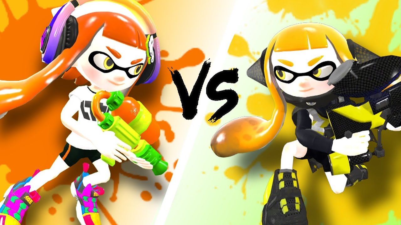 Splatoon Animation - Battle!! Inklue vs Agent 3!!