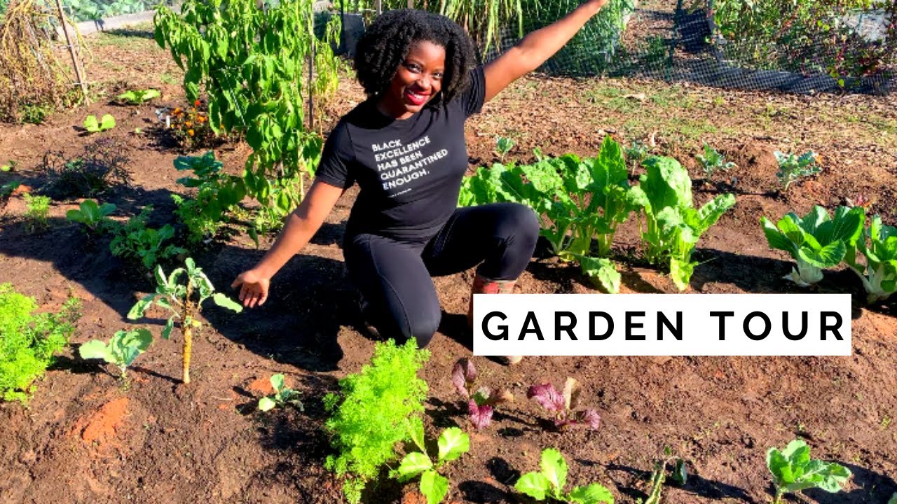 BLACK GIRL WITH A GARDEN | Garden Tour