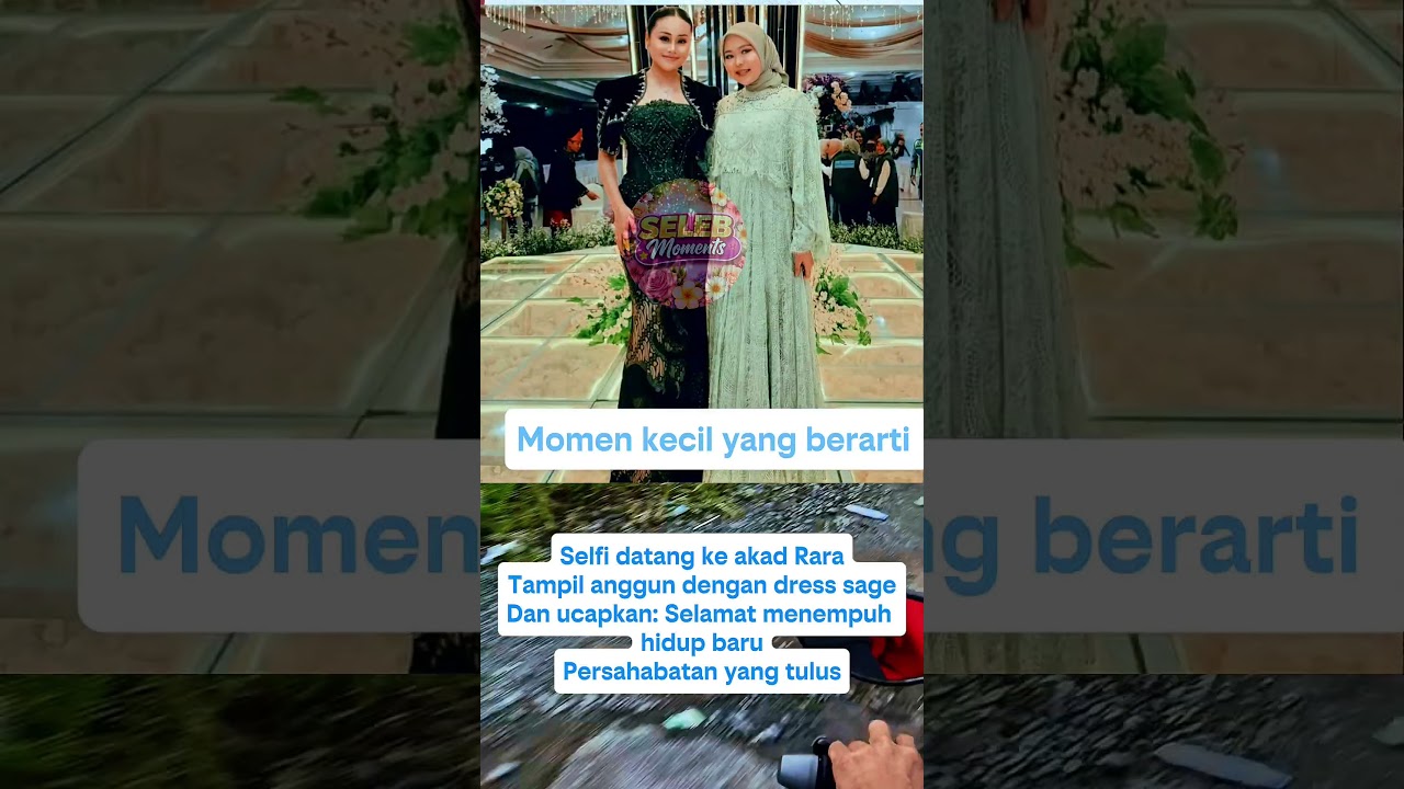 Penampilan Selfi LIDA di Akad Rara, Anggun Banget!#selfilida #raralida #shorts #trending #viral