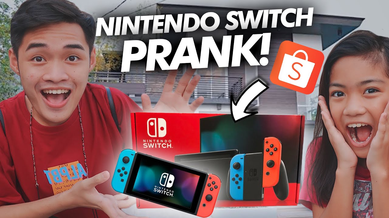 Nintendo Switch from SHOPEE Prank! 💸😂 | Cedrix Eligio