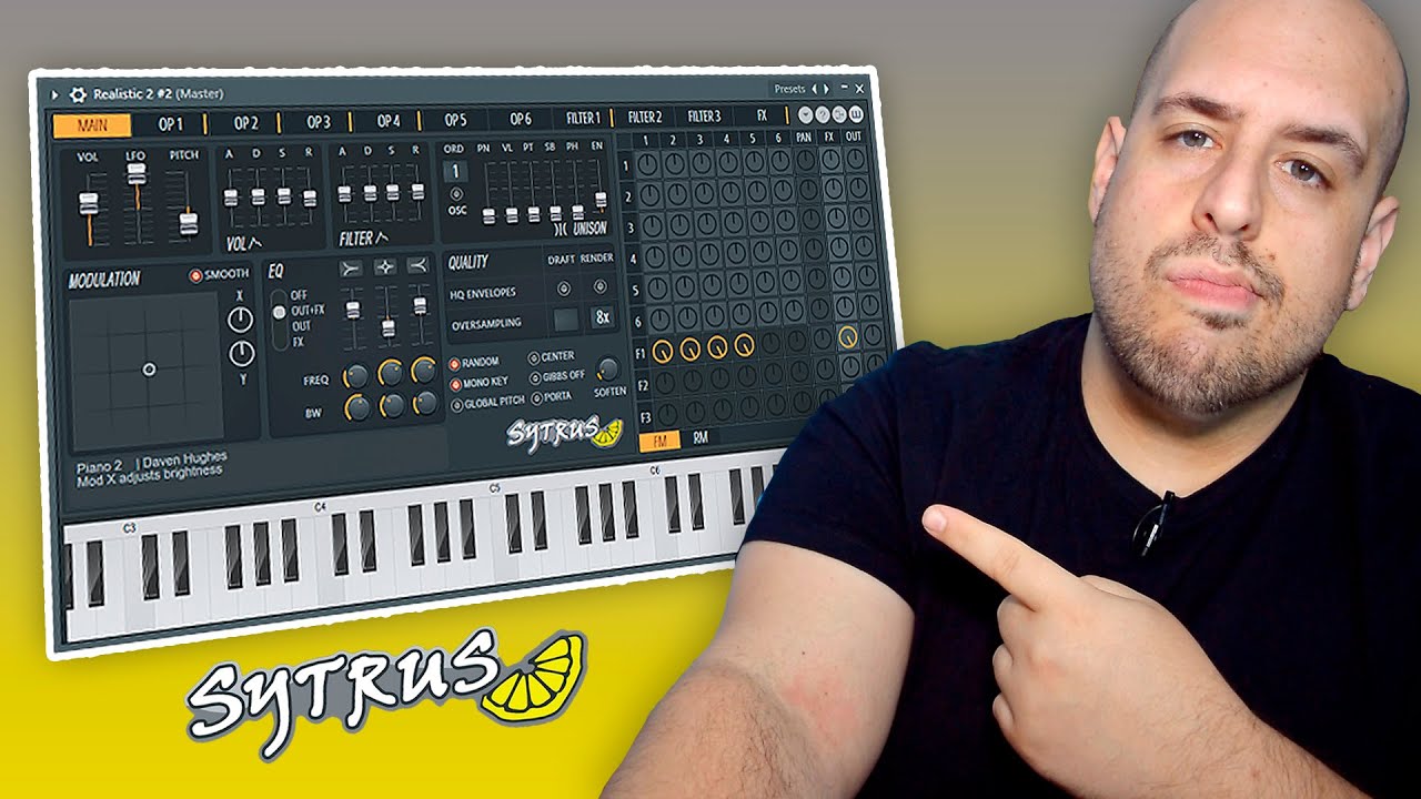SOLO usé SYTRUS... y suena ASÍ! 🔥 FL STUDIO tutorial beatmaking