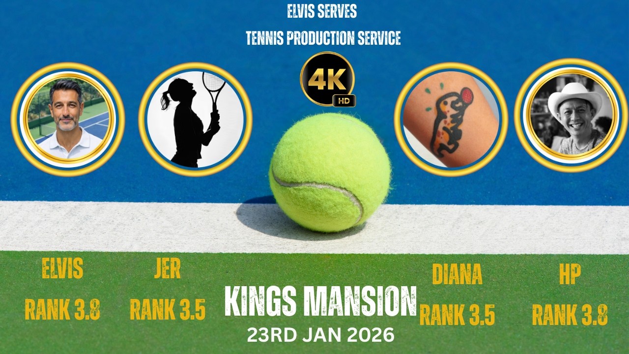 MIXED DOUBLES AT KINGS MANSION 23RD JAN 26