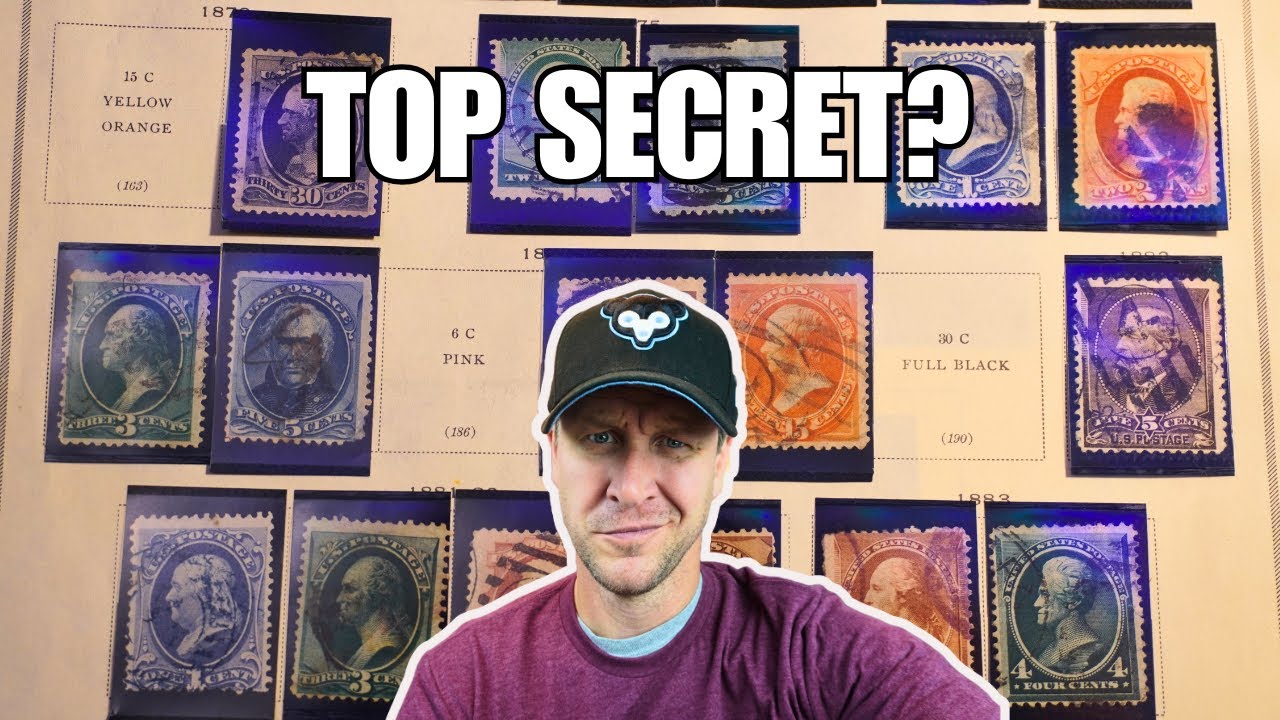 How to Find Secret Marks on USA Stamps