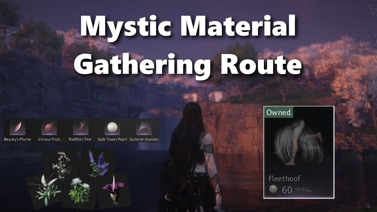 Mystic Material Gathering Route in 20 Minutes | Where Winds Meet