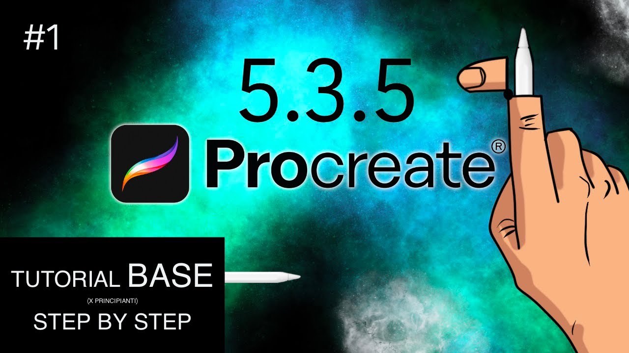 #procreate (ITA) tutorial per principianti #1 #stepbystep