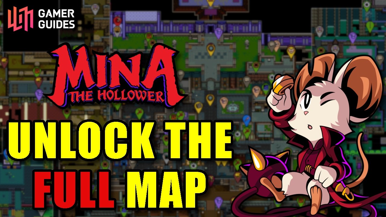 Mina the Hollower &ndash; How to Unlock the Map & Reveal ALL Collectibles