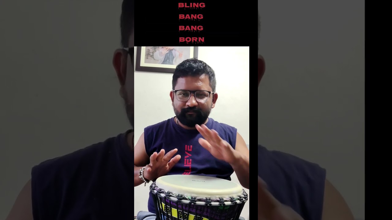 Bling‐Bang‐Bang‐Born Djembe Tutorial🪘