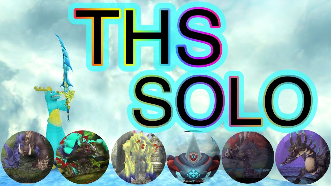 【Toram Online】 THS Solo part2 両手剣　ソロ集