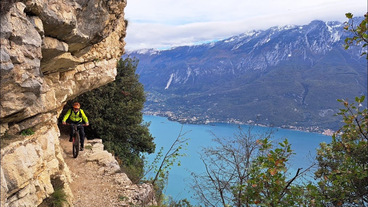 Garda Lake:😍↗️Cima Piemp↘️Monte Cas🔽Prato della Fame.😱🙈