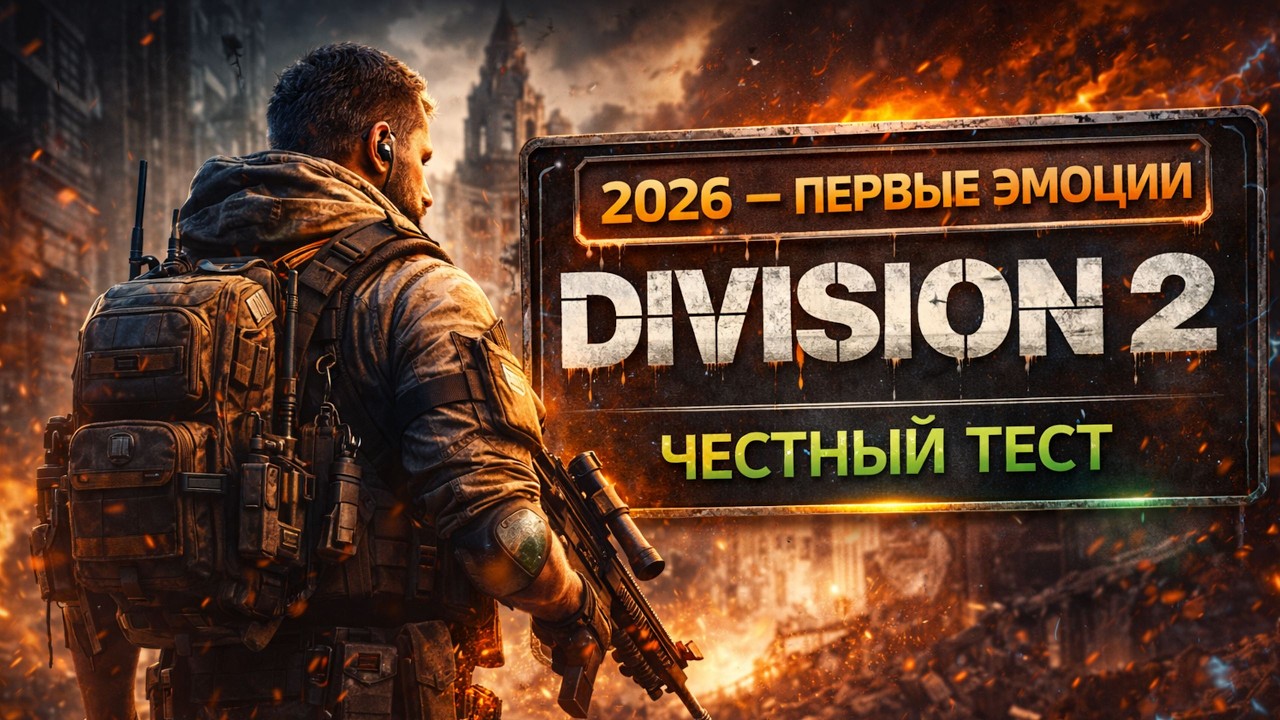 👉 DIVISION 2 В 2026 — ПЕРВЫЕ ЭМОЦИИ И ЧЕСТНЫЙ ТЕСТ НА XBOX SERIES X