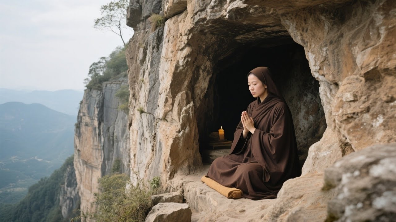 山西大山悬崖上隐藏着千年古洞，洞里曾住过18岁的尼姑，闭关修行20年却生了3个孩子【燕子乡村生活】
