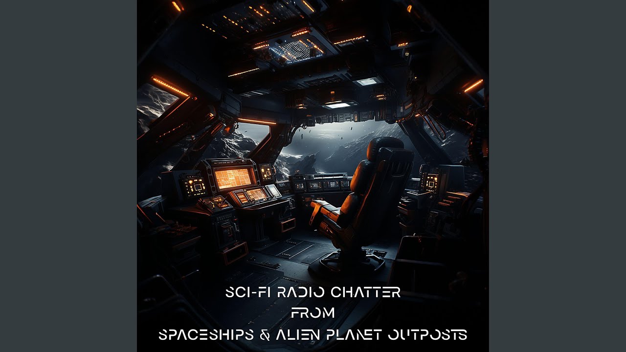 Sci-Fi Radio Chatter. Alien Planet Outpost Ambience