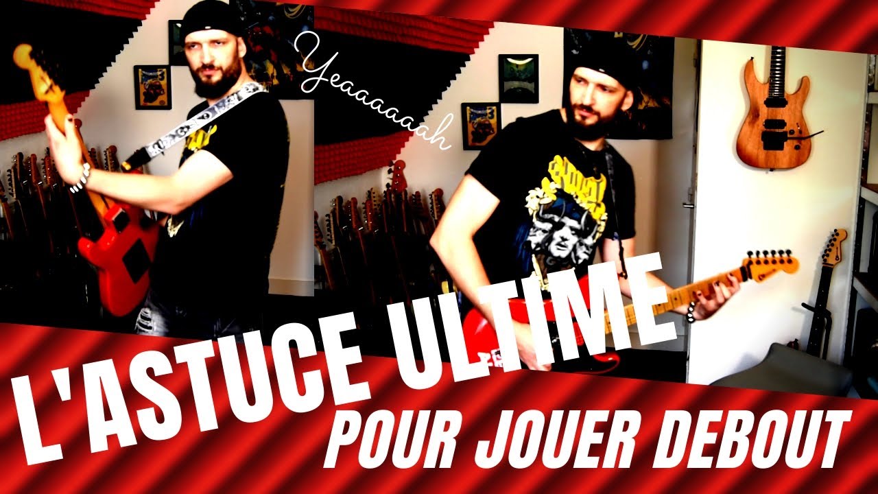 L'astuce ULTIME pour jouer de la guitare debout 🎸🐿️