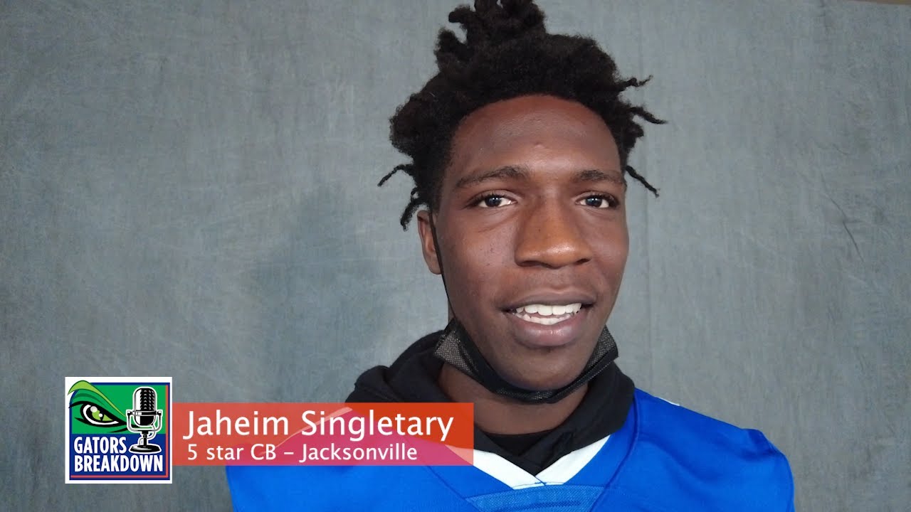 Jaheim Singletary updates his recruitment from the Gators