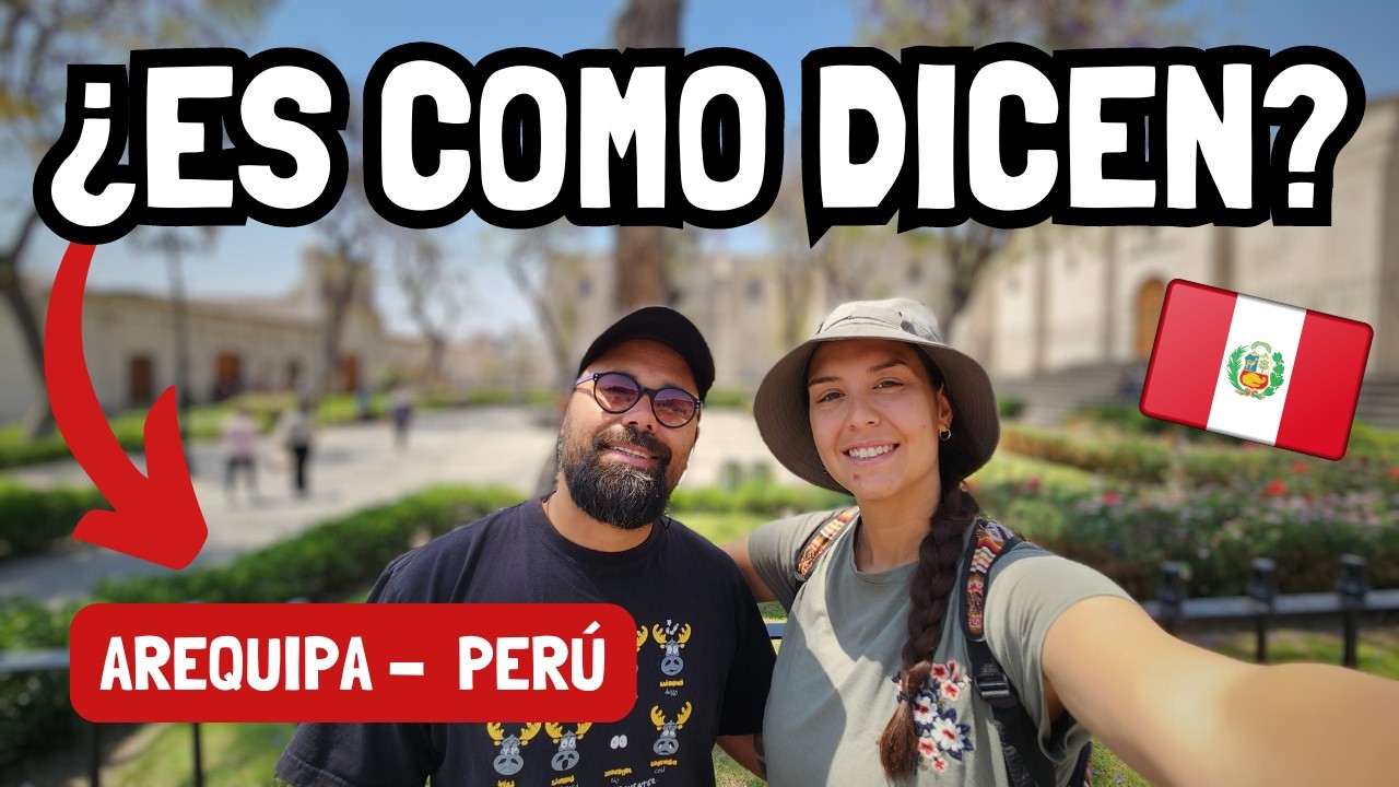 visitamos AREQUIPA [Ciudad Blanca] 👉🏽 ¿La más linda de #PERÚ? 🇵🇪