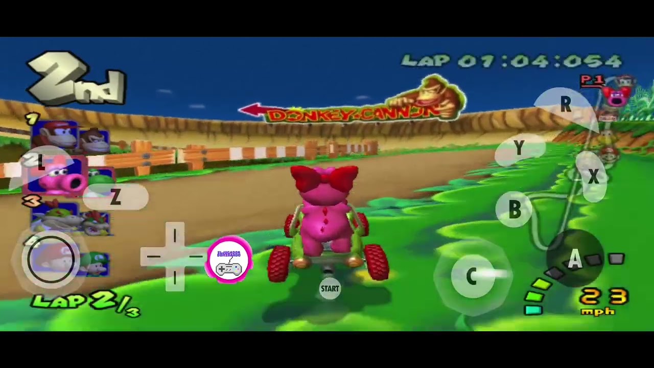 MARIO KART Double Dash!! (8ČARRERA) #mariokart #eljugadordominando92